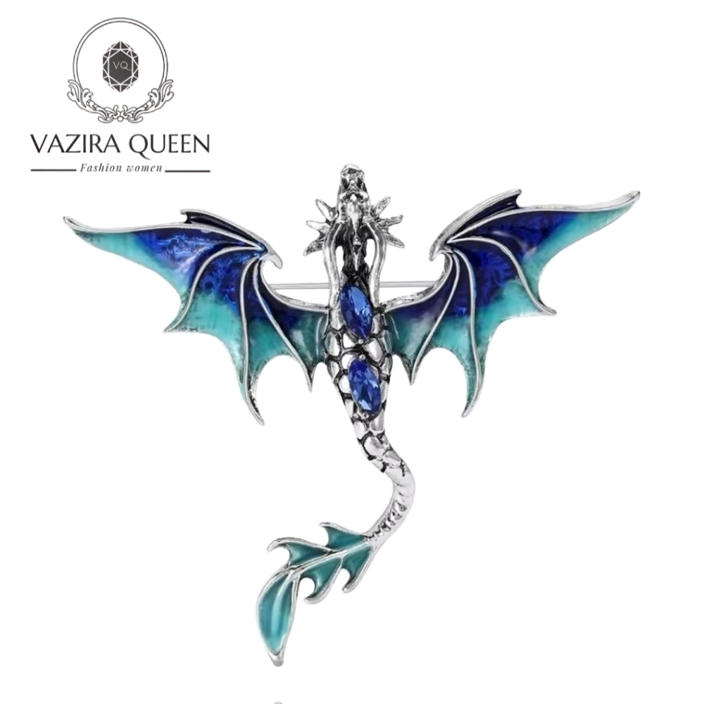 VQ Dragon Brooch